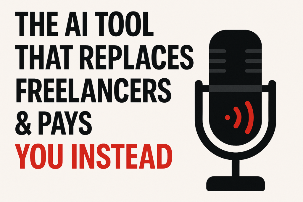 The AI Tool That Replaces Freelancers & Pays You Instead